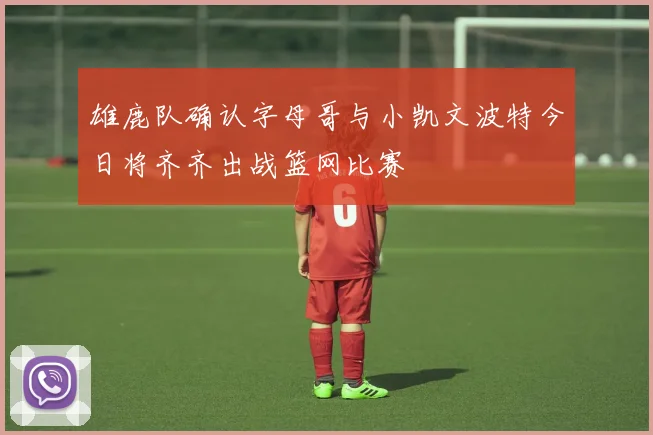 雄鹿队确认字母哥与小凯文波特今日将齐齐出战篮网比赛